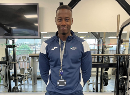 Jermaine Head Shot - Health and Wellbeing Co-ordinator