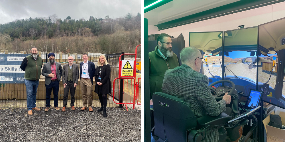 Pictures of Paul Davies MP visiting Kirklees College